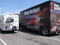 Next to Dougzilla at a Wyoming rest Stop
