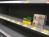 Empty Supermarket Ammo Shelves