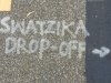 Swastika Drop-Off LA Graffiti