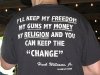 I got your change right here good buddy.