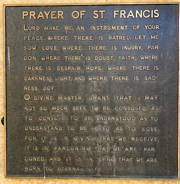 prayer of saint francis