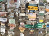 The Signpost Forest in Watson Lake, BC