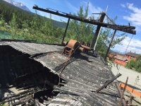 Historic River Boat Remains in Carcross, Yukon