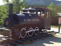 The Duchess, Historic Steam Engine in Carcross, Yukon