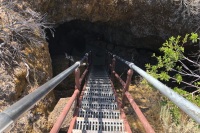 Lava Beds Skull Cave Entrance