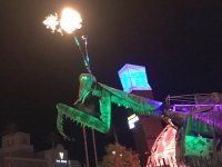 Las Vegas Conatainer Park Fremont Street Experience on Halloween
