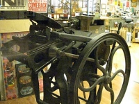 Old Letterpress at Hatch Show Print