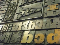 Letterpress Type at Hatch Show Print