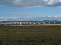 VLA Dishes pointed at Very Large Array in New Mexico