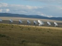 VLA Dishes pointed at Very Large Array in New Mexico