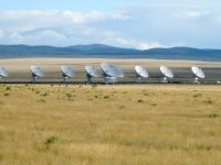 VLA Dishes pointed at Very Large Array in New Mexico