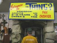 The Thing HWY 10 Roadside Attraction