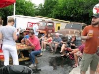 Chicken Shit Bingo at Little Longhorn Saloon Austin, Texas