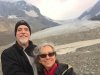 Athabasca Glacier Icefields Selfie