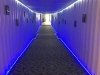 Container Hallway to The Greenhouse Adult Tubs at Sand Dunes Hot Springs