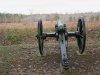 Civil War Canon at Bloody Angle Battlefield Fredericksburg, VA