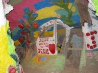 Car Door in Wall of Salvation Mountain