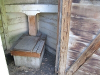 Historic Downtown Fort Collins CO Outhouse