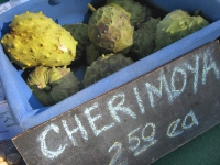 Fresh Cherimoya at Borrego Springs Farmers Market