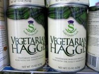 Vegetarian Haggis at Food Fight Vegan Store Portland, OR