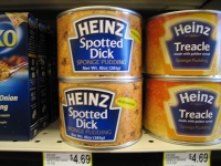 Spotted Dick in a Can at Fargo, ND Supermarket