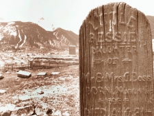 Hillside Cemetery above Silverton Colorado