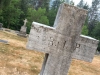 Nelson, BC Cemetery Old RIP Cross headstone