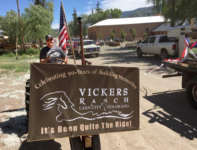 vickers ranch parade tractor