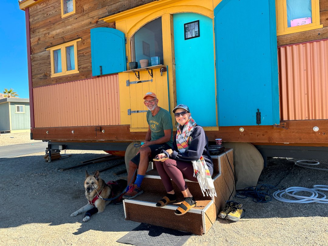 tiny house neighbors at Fountain of Youth