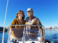 Captain Eric Auckerman and First Mate Julie