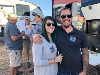 Founders Melanie and Travis Carr at Xscapers 2018 Quartzsite Bash