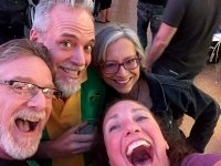 Fremont Street Experience with old Friends