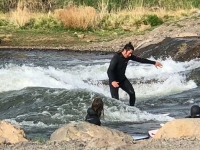 Bend Oregon Deschutes River Surfing