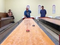Xscapers play Shuffleboard at Fountain of Youth