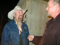Jim meets Michael Martin Murphy at Lake City concert