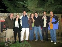 Friends of Jim and Rene at Sals Myrtlewood lounge in Eureka