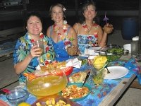 Babes of the Nu enjoy Luau Night
