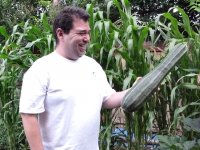 Cousin Robert and His Big Zuchini