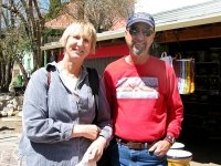 Kim and Sam in Bisbee, AZ
