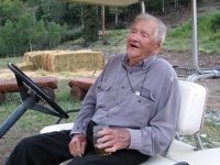 96 Year Old Perk Vickers at Burger Night