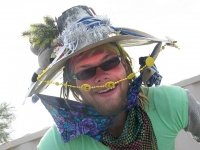 Slab City Mad Hatter Potluck Partygoers