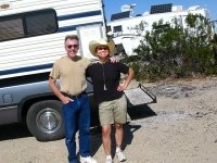 Simple Living Gary and Rene meet at the Slabs
