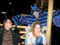 Sully Attacks Fremeont Street Las Vegas Halloween