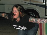 Charon Sword Swallowing for NüRVers Campfire Show