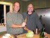 Nelson Brothers Pat and Jim Enjoy Fresh Crab Feast