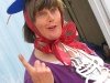 Slab City Mad Hatter Potluck Partygoers