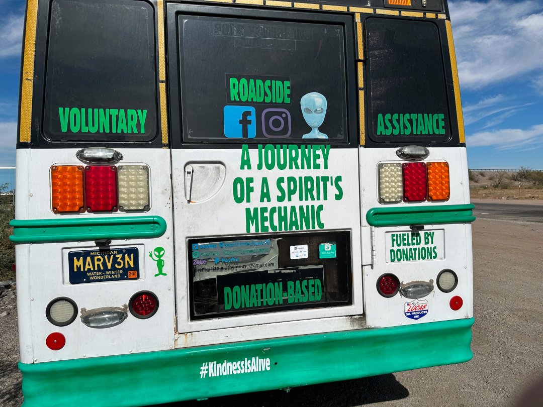 A Spirit's Mechanic Volunteer Roadside Assistance Team