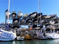 Bali Boa at the Newport Beach Harbor Boat Storage