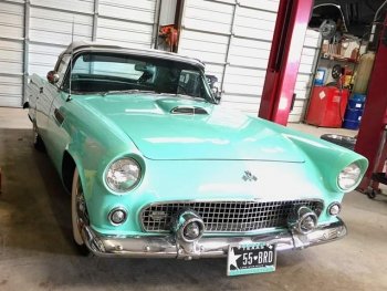 Classic 1955 Thunderbird