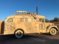 Funky Bus Joshua Tree Art Queen